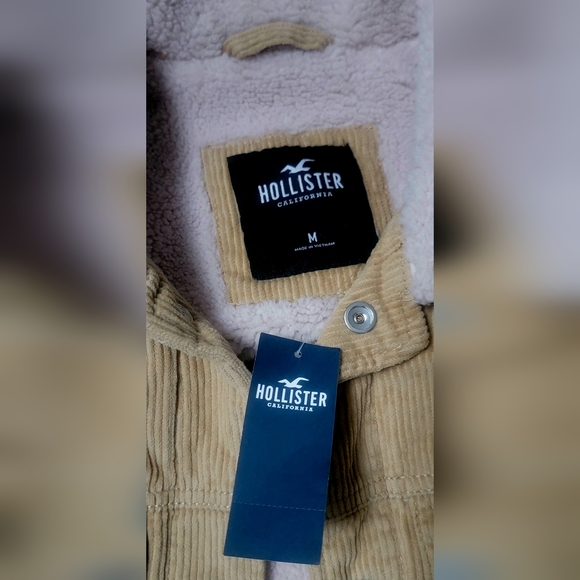 Hollister Men's Tan Corduroy Jacket Size M - Picture 2 of 5